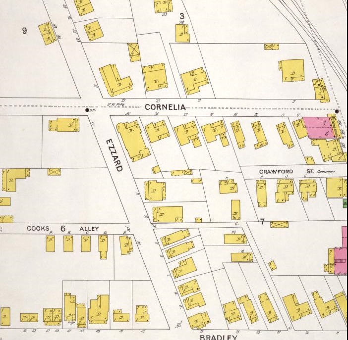 Cornelia St and Decatur St 1899