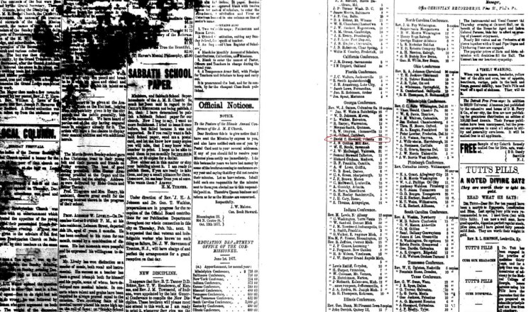 David T. Howard Christian Reporter Newspaper