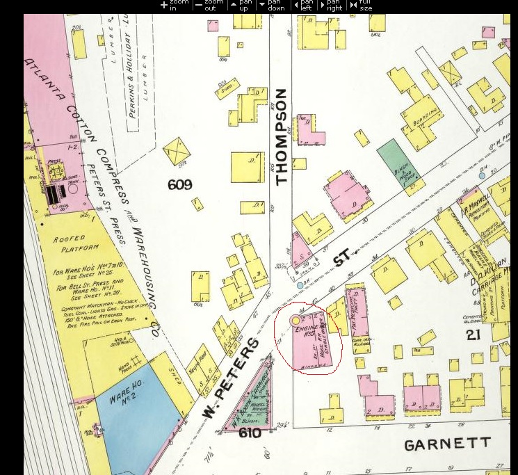 Fire Station No. 5_Sanborn Map 1892