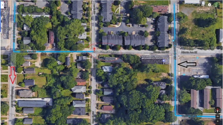 Current View of Crew St.